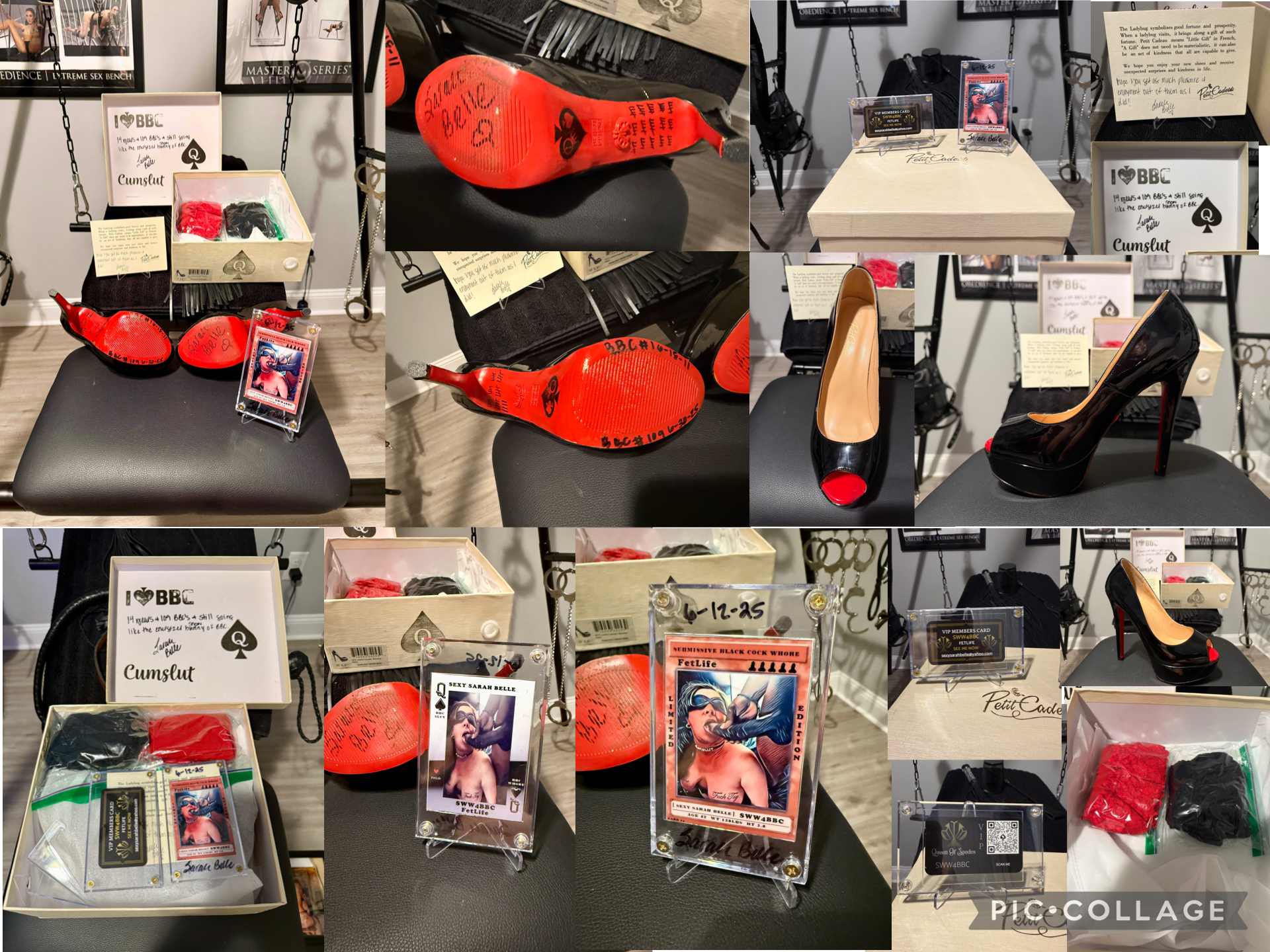 Sarah Belle Signature Collector’s Edition — Custom Well Worn & Used BBC Heels Archive (2011–2025) - Image 8