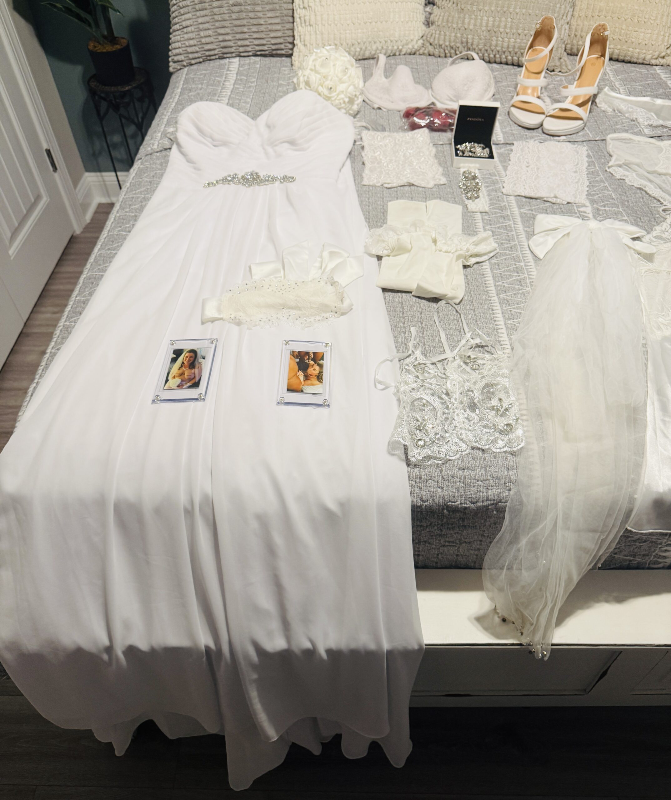 My Actual Wedding Dress & Full Honeymoon Memorabilia Package! 💍🔥🍆 - Image 16