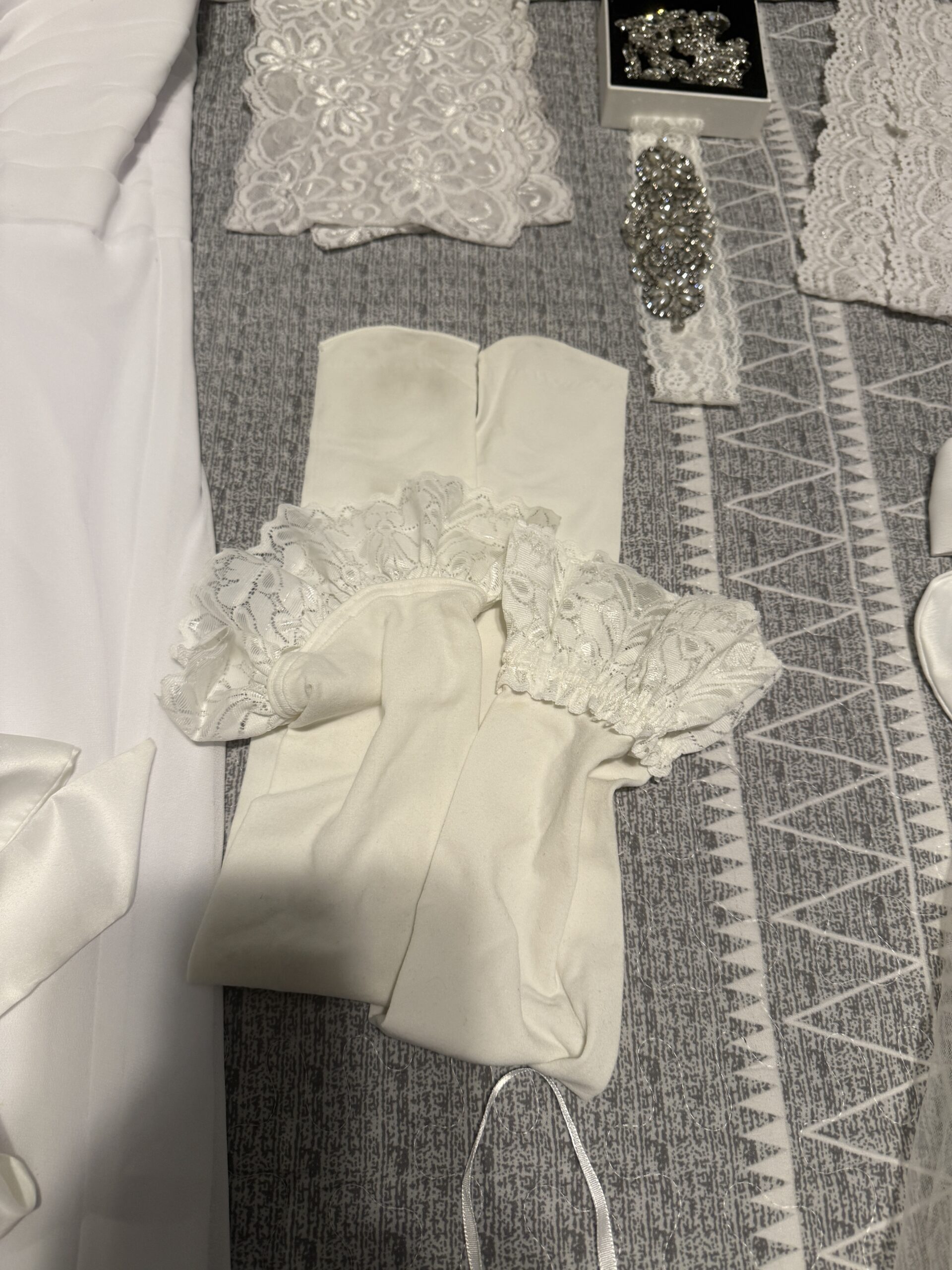 My Actual Wedding Dress & Full Honeymoon Memorabilia Package! 💍🔥🍆 - Image 13