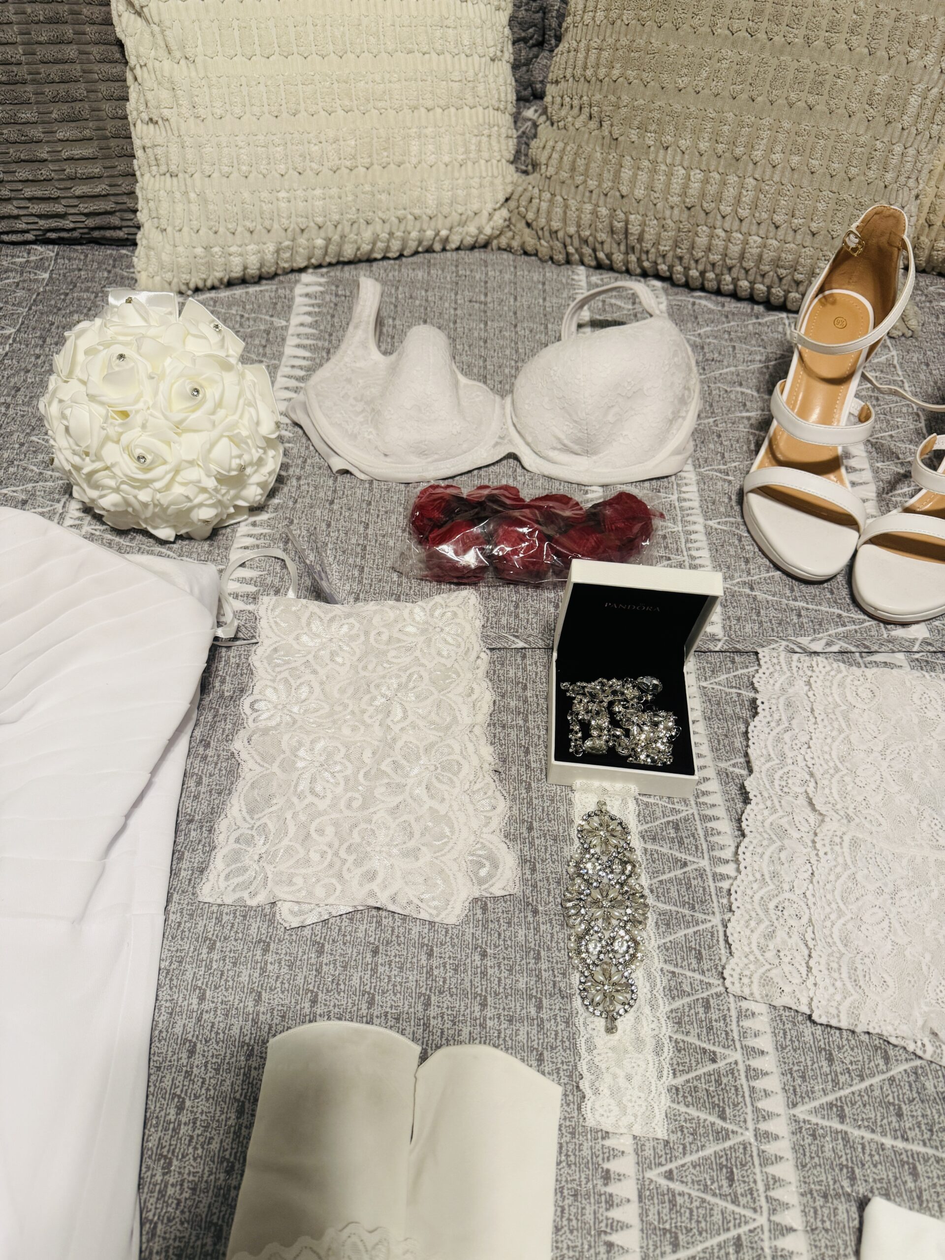 My Actual Wedding Dress & Full Honeymoon Memorabilia Package! 💍🔥🍆 - Image 12