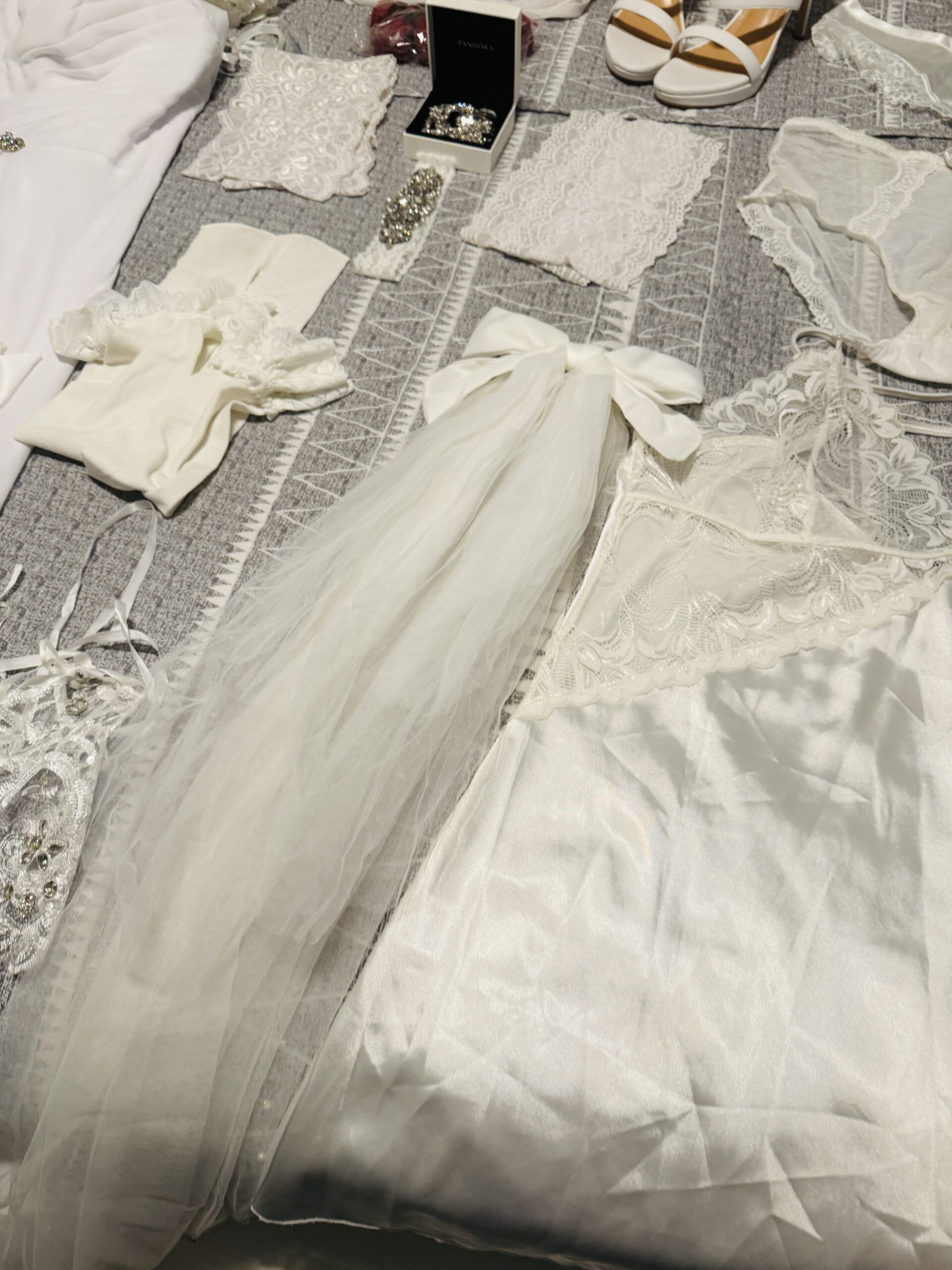 My Actual Wedding Dress & Full Honeymoon Memorabilia Package! 💍🔥🍆 - Image 10
