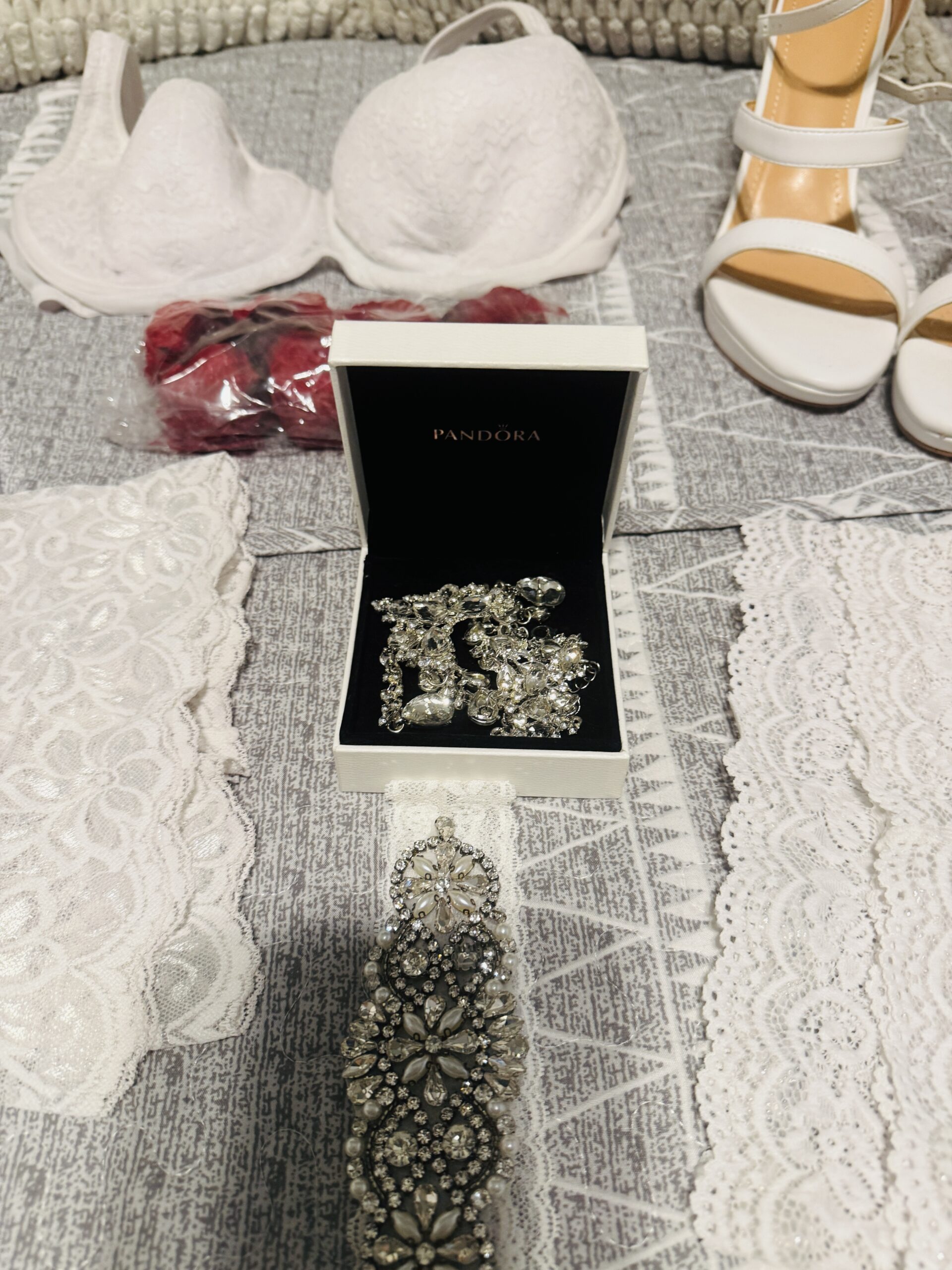 My Actual Wedding Dress & Full Honeymoon Memorabilia Package! 💍🔥🍆 - Image 6