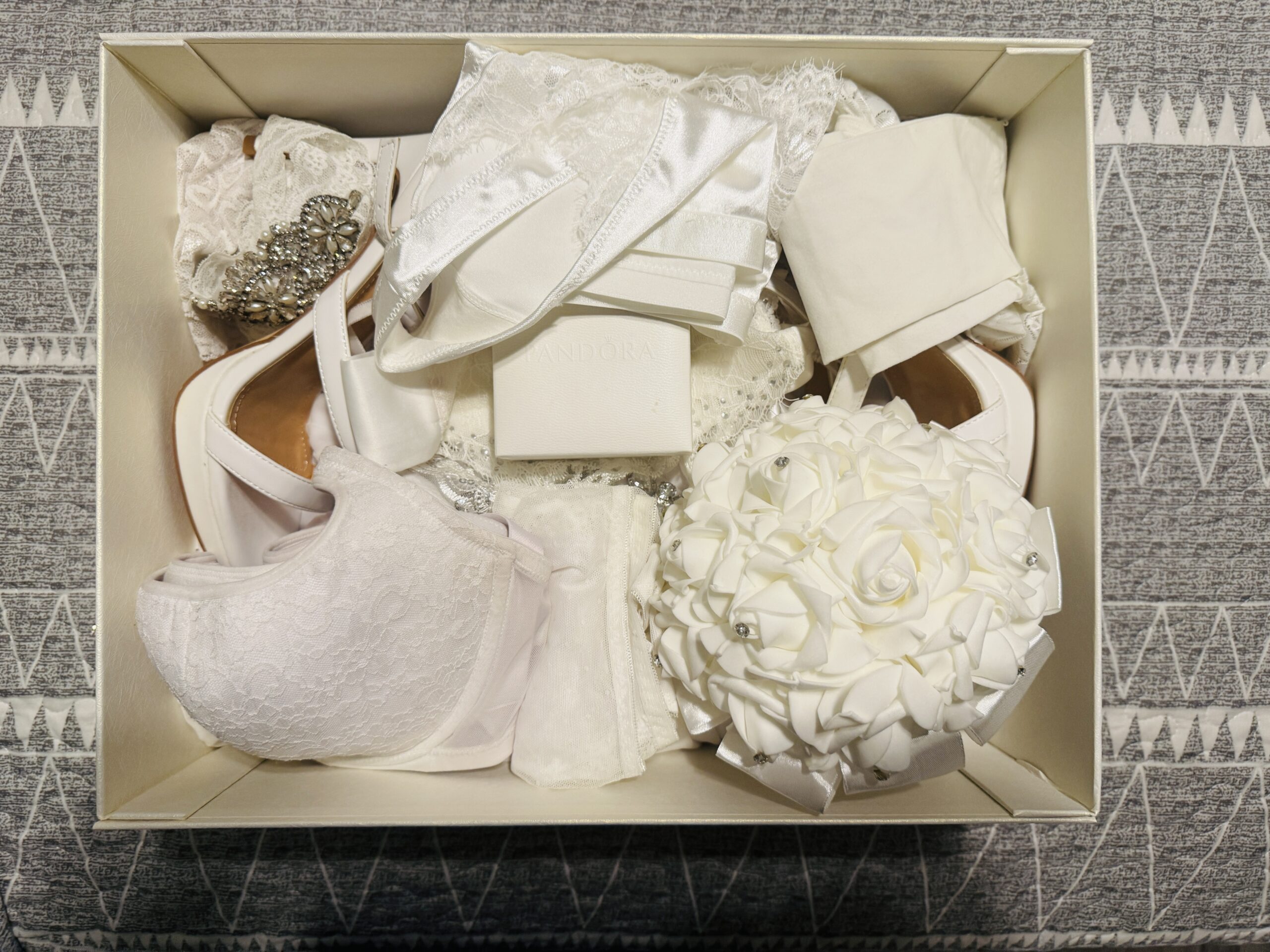 My Actual Wedding Dress & Full Honeymoon Memorabilia Package! 💍🔥🍆 - Image 18